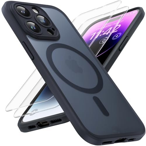 Ultimate Protection: TOCOL 3-in-1 MagSafe iPhone 14 Pro Max Case