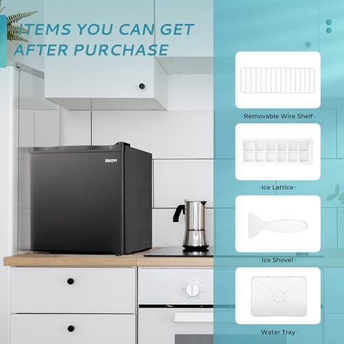 EUHOMY 1.7 Cu.Ft Mini Fridge with Freezer Review: Perfect Compact Refrigerator for Bedroom, Office, or Dorm - Image 6