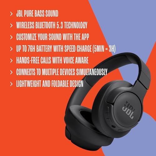 JBL TUNE 720BT: Ultimate Comfort with 76H Battery Life - Image 6