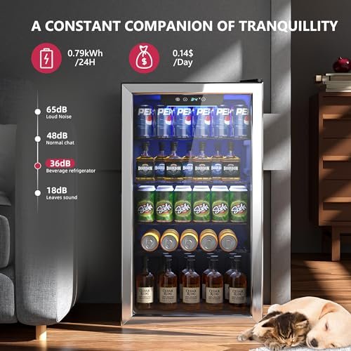 Icyglee Beverage Refrigerator Cooler Review: Stylish and Spacious Mini Fridge for Home, Office, or Bar! - Image 7