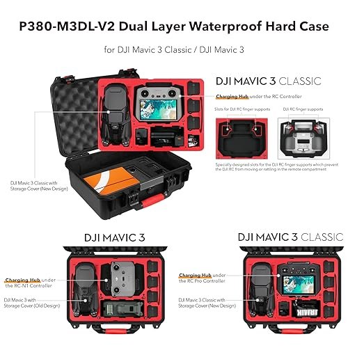 Ultimate Waterproof Case for DJI Mavic 3 Drone Setups - Image 2