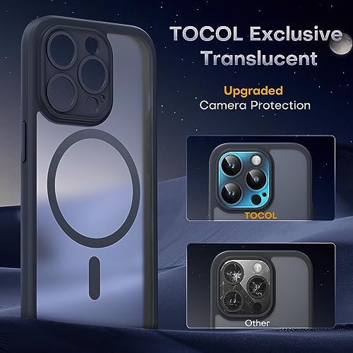 Ultimate Protection: TOCOL 3-in-1 MagSafe iPhone 14 Pro Max Case - Image 5