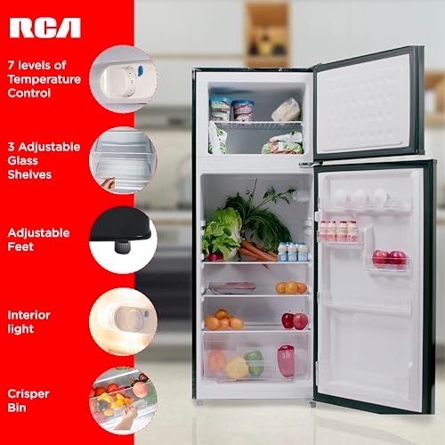 RCA RFR741-BLACK Fridge Review: Compact Size with Adjustable Thermostat Control - Image 3