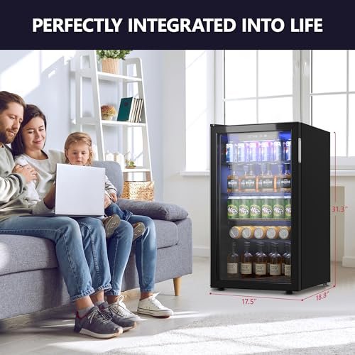 Icyglee Beverage Refrigerator Cooler - A Cool Addition to Any Room! - Image 6
