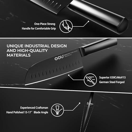 Our Culinary Adventure with OOU’s High-Tech⁣ Black Knives