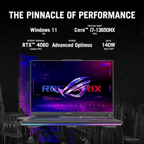 ASUS ROG Strix G16 2024 Gaming Laptop, RTX 4060, i7-13650HX, 165Hz FHD - Image 2