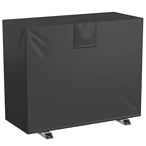Waterproof Mini Split AC Cover with Vent - Fits Outdoor Units Up to 36"