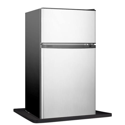 Mini Fridge Silicone Mat with Raised Edges, 24''x24''x0.5'', Prevent Water Leakage and Floor Damage from Elecrical Equipment such as Washing Machines, Dryer, Mini Fridge, Wine Cabinet. - Image 5