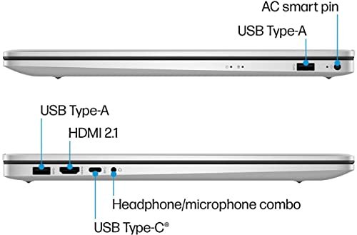 HP 17.3" Business Laptop, 16GB RAM, 1TB SSD, i3-1125G4, Windows 11, Silver - Image 5