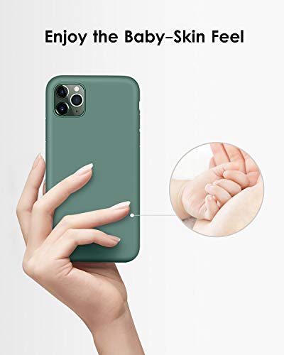 DTTO iPhone 11 Pro Case, Silicone Cover with Camera & Screen Protection - Image 2