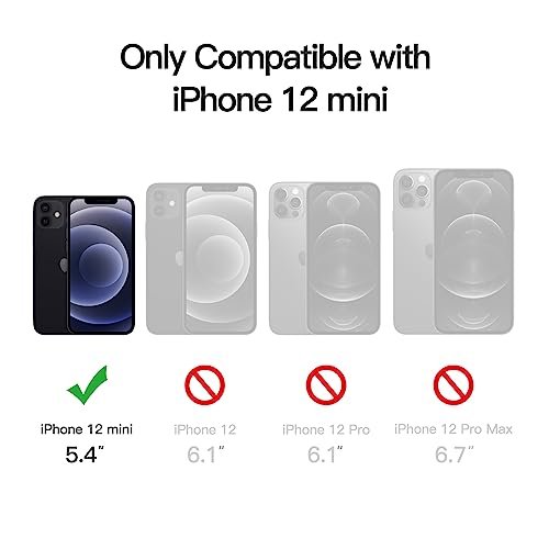 JETech Magnetic Case for iPhone 12 Mini 5.4" Slim Shockproof MagSafe Cover - Image 2