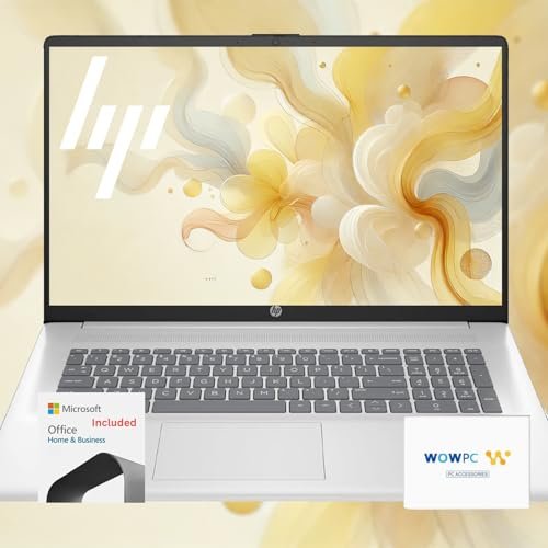 HP Ultrabook 17.3" FHD (1920 x 1080) Laptop with 12-Month Microsoft Office • 40GB RAM • 512GB SSD & 512GB External Storage • AMD 6-Core Processor • Type-C • Upto 12 Hours Battery Life • Win 11