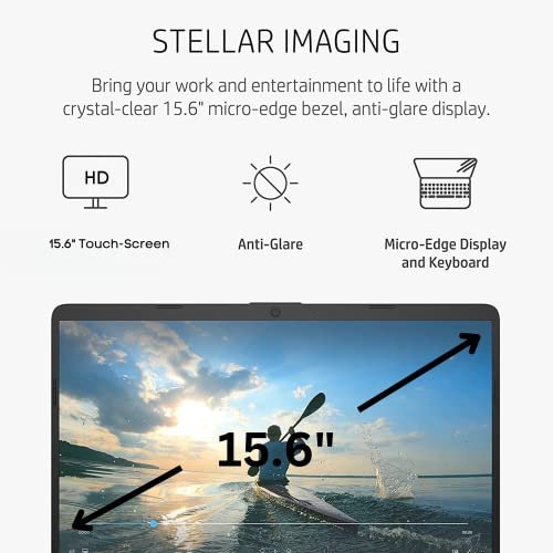 HP Pavilion 15.6" Touchscreen Laptop, 16GB RAM, 1TB SSD, Intel 4.1GHz, Silver - Image 6