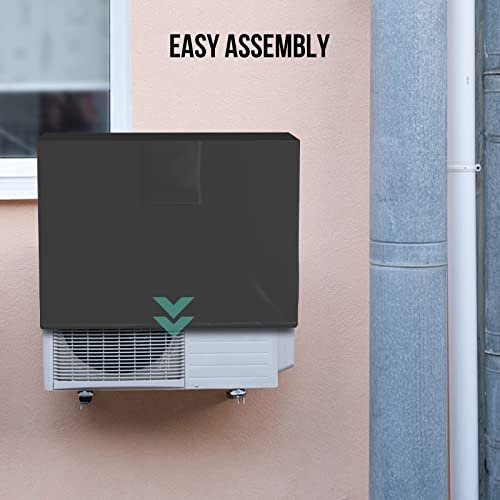 Waterproof Mini Split AC Cover with Vent - Fits Outdoor Units Up to 36" - Image 5