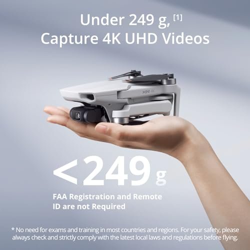 DJI Mini Drone 4K UHD Camera, 249g, 10km Range, 93-Min Flight, 3-Axis Gimbal - Image 2