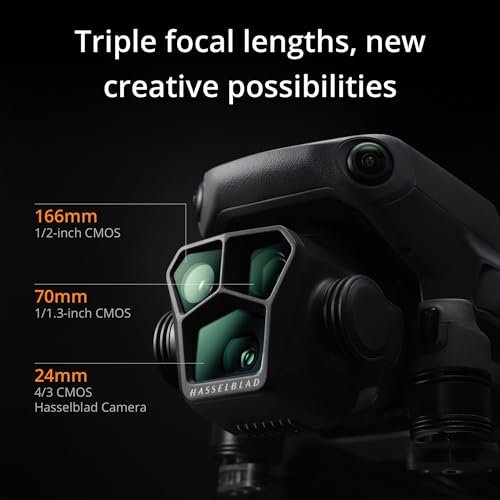 DJI Mavic 3 Pro Drone with 4/3 Hasselblad Camera, 5.1K Video, 46-Min Flight - Image 2