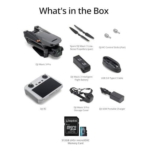 DJI Mavic 3 Pro Drone with 4/3 Hasselblad Camera, 5.1K Video, 46-Min Flight - Image 6