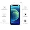 Here's a revised title:

iPhone 12 Mini Premium Tempered Glass Screen Protector - 3 Pack Clear HD Shield - Image 2
