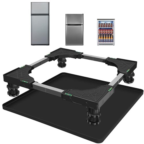 Mini Fridge Silicone Mat with Raised Edges, 24''x24''x0.5'', Prevent Water Leakage and Floor Damage from Elecrical Equipment such as Washing Machines, Dryer, Mini Fridge, Wine Cabinet. - Image 6