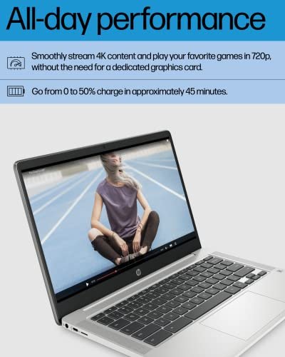 HP Chromebook 14: Slim, Powerful Laptop for Work & Play - Intel, HD, Long Battery - Image 4