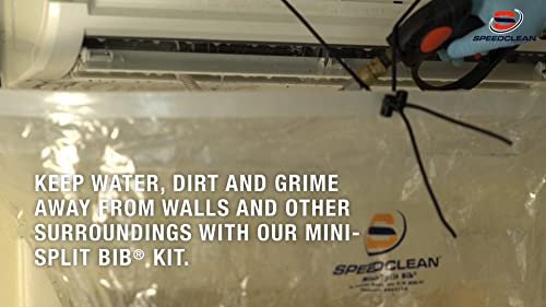 SpeedClean Mini Split Bib Kit – HVAC Cleaning System for AC Maintenance - Image 5