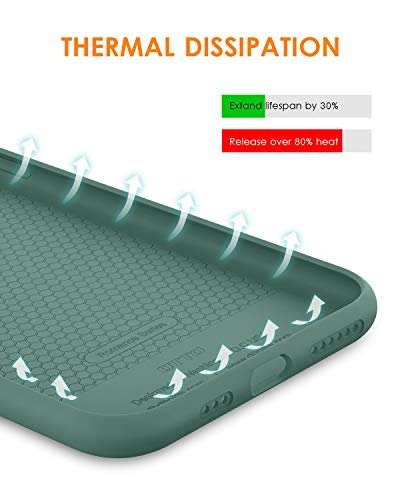 DTTO iPhone 11 Pro Case, Silicone Cover with Camera & Screen Protection - Image 8