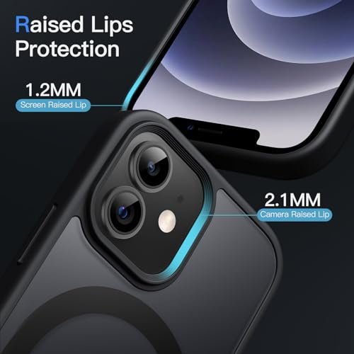 JETech Magnetic Case for iPhone 12 Mini 5.4" Slim Shockproof MagSafe Cover - Image 6