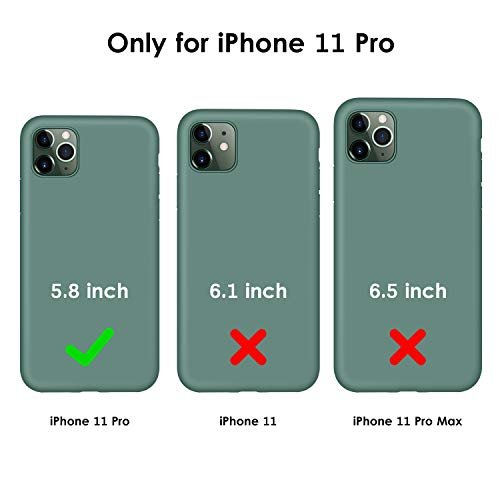 DTTO iPhone 11 Pro Case, Silicone Cover with Camera & Screen Protection - Image 6