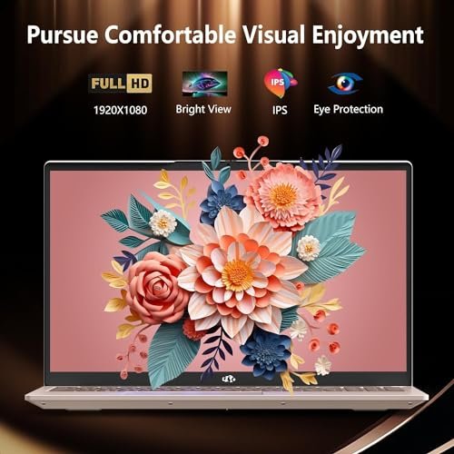 NIMO 15.6" FHD Laptop, 16GB RAM, 1TB SSD, Pentium N100, Win 11, Rose Gold - Image 3