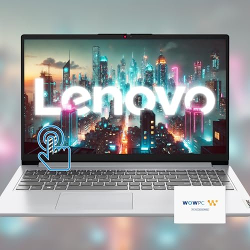 Lenovo Idea 15 Premium Series Touchscreen Laptop • Intel Core i3 6-Core Processor • 40GB RAM & 1TB Storage (512GB PCIe SSD + 512GB External) • 15.6" FHD Touchscreen • Windows 11 Pro • w/WOWPC Bundle