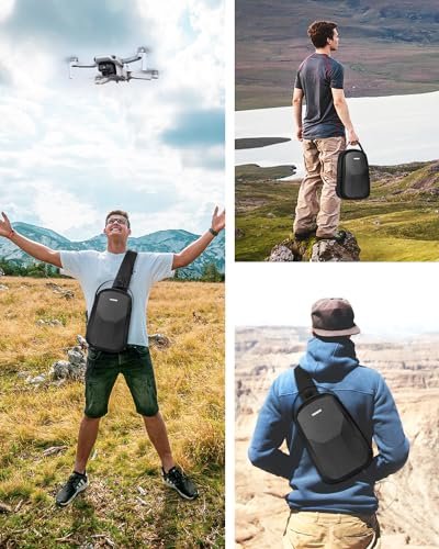 PEKREWS Waterproof Travel Case for DJI Mini 2 SE/Mini 2/Mini 4K Drones - Image 6