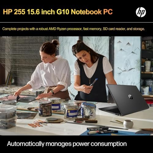 HP 255 G10 2024 Laptop, 16GB RAM, 1TB SSD, Ryzen 3, FHD, Win 11 Pro - Image 5