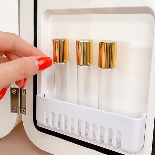 Mica Beauty Mini Skincare Refrigerator-Thermo Electric Cooler and Warmer perfect for a Bedroom, Dorm, Office,Desktop and Travel 4 Liter - Image 7