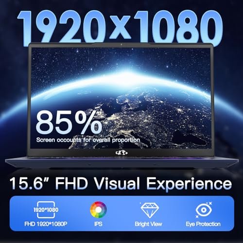 15.6" FHD Laptop, 16GB RAM, 1TB SSD, Backlit Keyboard, WiFi 6, Win 11 - Image 3