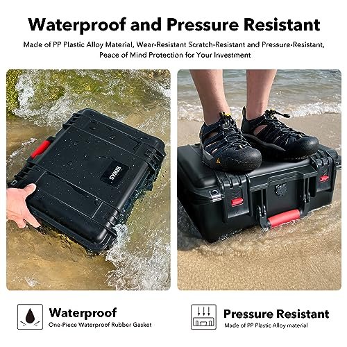 SYMIK Waterproof Hard Case for DJI Air 3/DJI Air 3 Fly More Combo - Image 8
