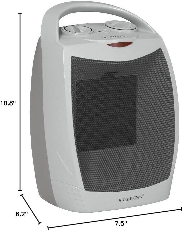 Stay Cozy Together: Our 2-in-1 Portable Ceramic Heater!