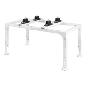 Heavy Duty Mini Split Stand: 400 lbs Capacity, Adjustable AC Mounting Bracket
