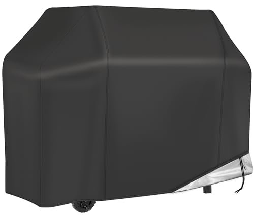 Premium 58" Waterproof BBQ Grill Cover - Weber, Brinkmann, Nexgrill Compatible