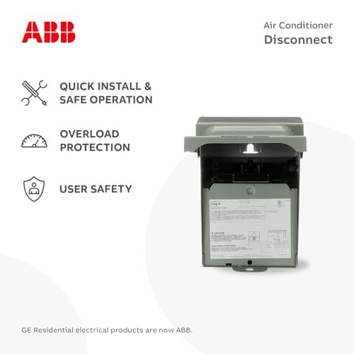 ABB TFN60RCP Weatherproof 60A AC Disconnect Switch 240V N3R 1-Phase - Image 4