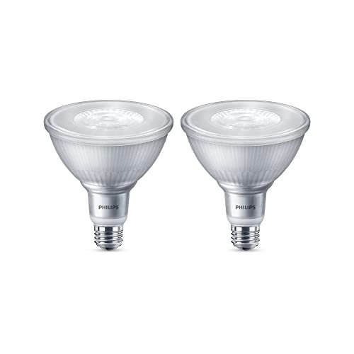 Philips PAR38 LED Daylight Bulbs 5000K, 10W=90W, 900LM, Outdoor, 2-Pack, E26 - Image 2