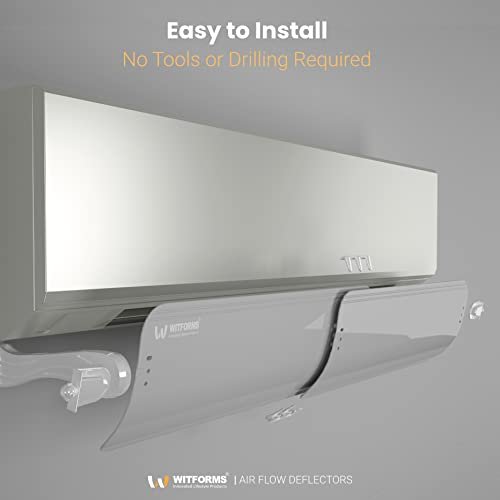 WITFORMS Adjustable AC Air Deflector for Split Units - Boost Cooling & Heating - Image 5