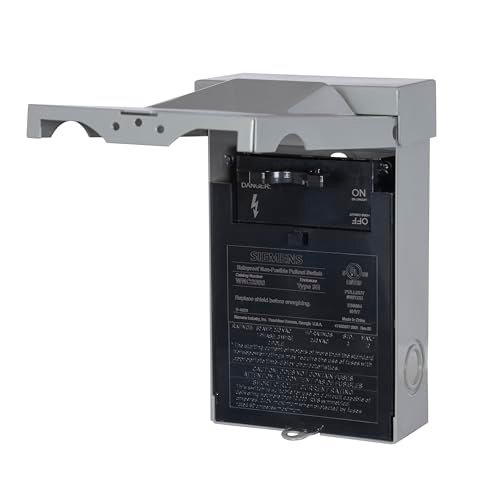 Siemens Outdoor 60A 240V Non-Fused AC Disconnect Switch - Heavy-Duty - Image 3