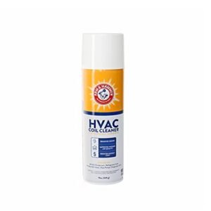 Arm & Hammer HVAC Coil Cleaner Foam, No-Rinse Biodegradable Spray, 19 oz