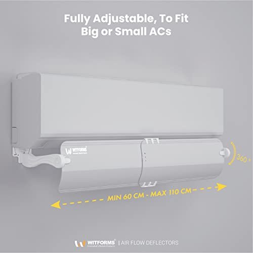 WITFORMS Adjustable AC Air Deflector for Split Units - Boost Cooling & Heating - Image 4