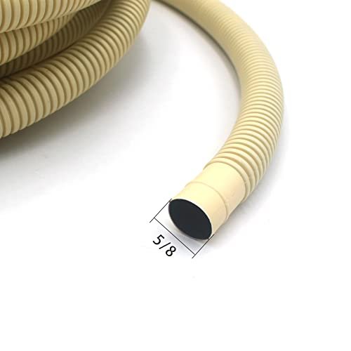 HANSUM 25FT Universal Mini Split AC Drain Hose with Line Cover & Pump - Image 3