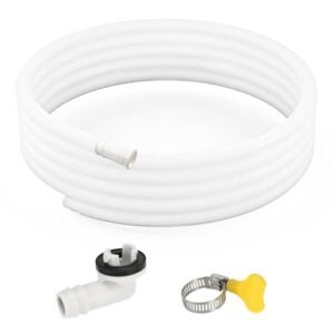 Universal AC Drain Hose 20FT - Durable Mini Split Condensate Pipe Kit