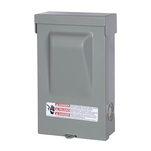 Siemens Outdoor 60A 240V Non-Fused AC Disconnect Switch - Heavy-Duty - Image 4