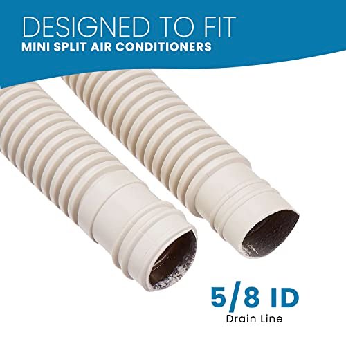 Premium 20 Ft Mini Split AC Drain Hose - Universal Ductless Heat Pump Line - Image 3
