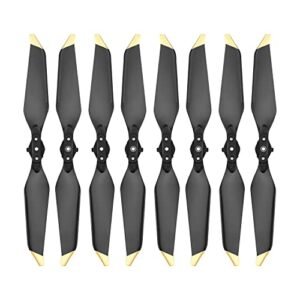 HeiyRC 8Pcs Low-Noise Propellers for DJI Mavic Pro/Mavic Pro Platinum Drone,8331 Quick-Release Folding Replacement Props,4 CCW+4 CW