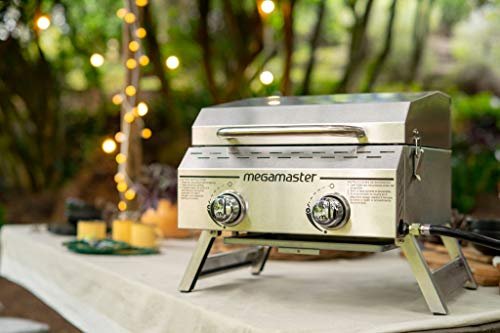 Portable 2-Burner Stainless Steel Grill | Camping Outdoor Kitchen BBQ - Image 5